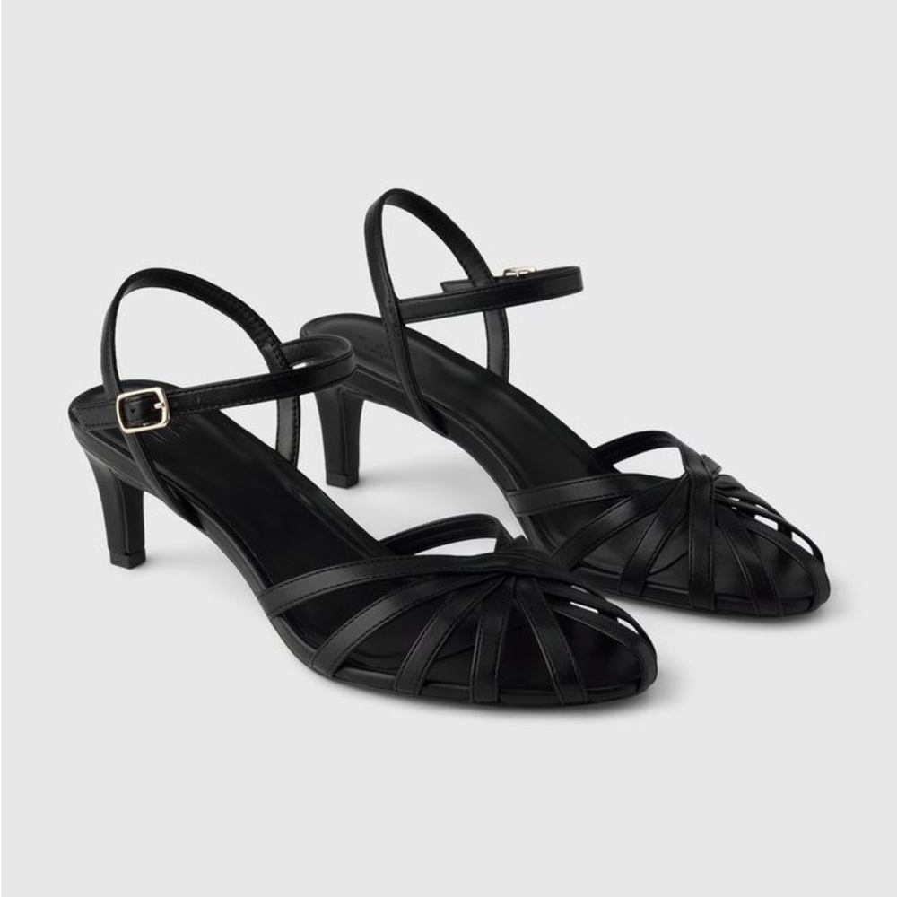 Gap Cage Heels Black Size 9